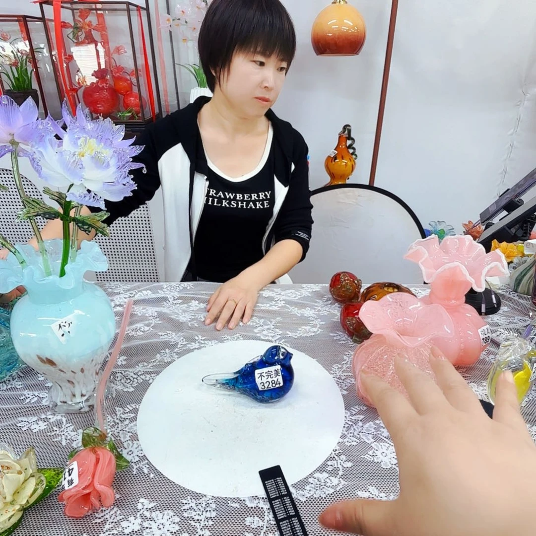 琉璃花瓶花器艺术品