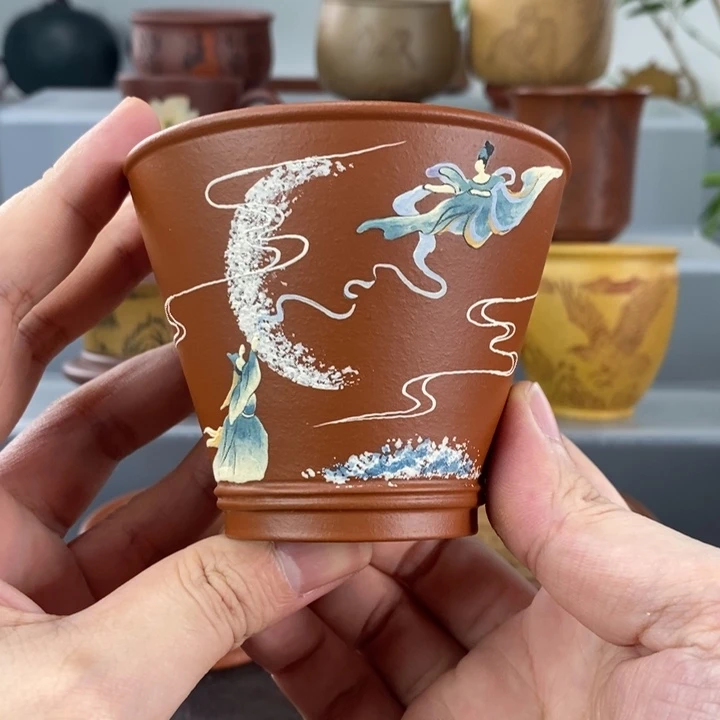 宜兴紫砂手工主人杯