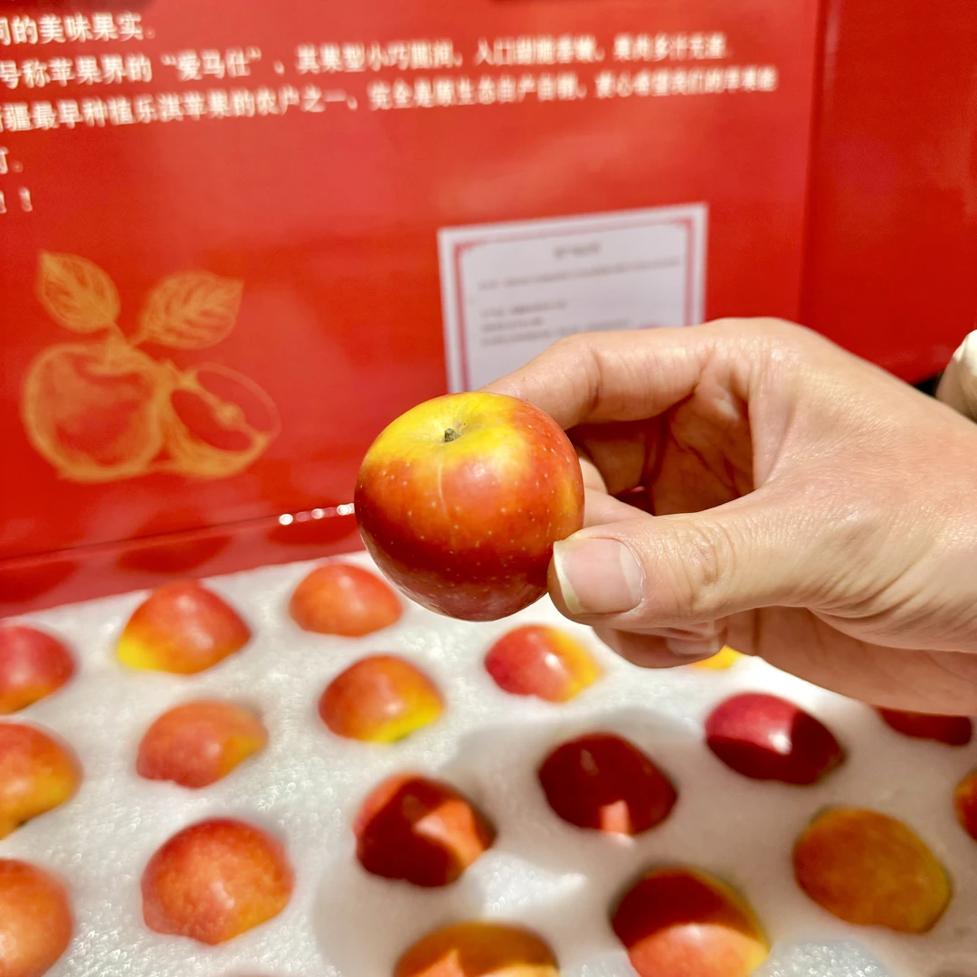 森叔源选 当季限定新疆苹果礼盒装约3斤【顺丰包邮】