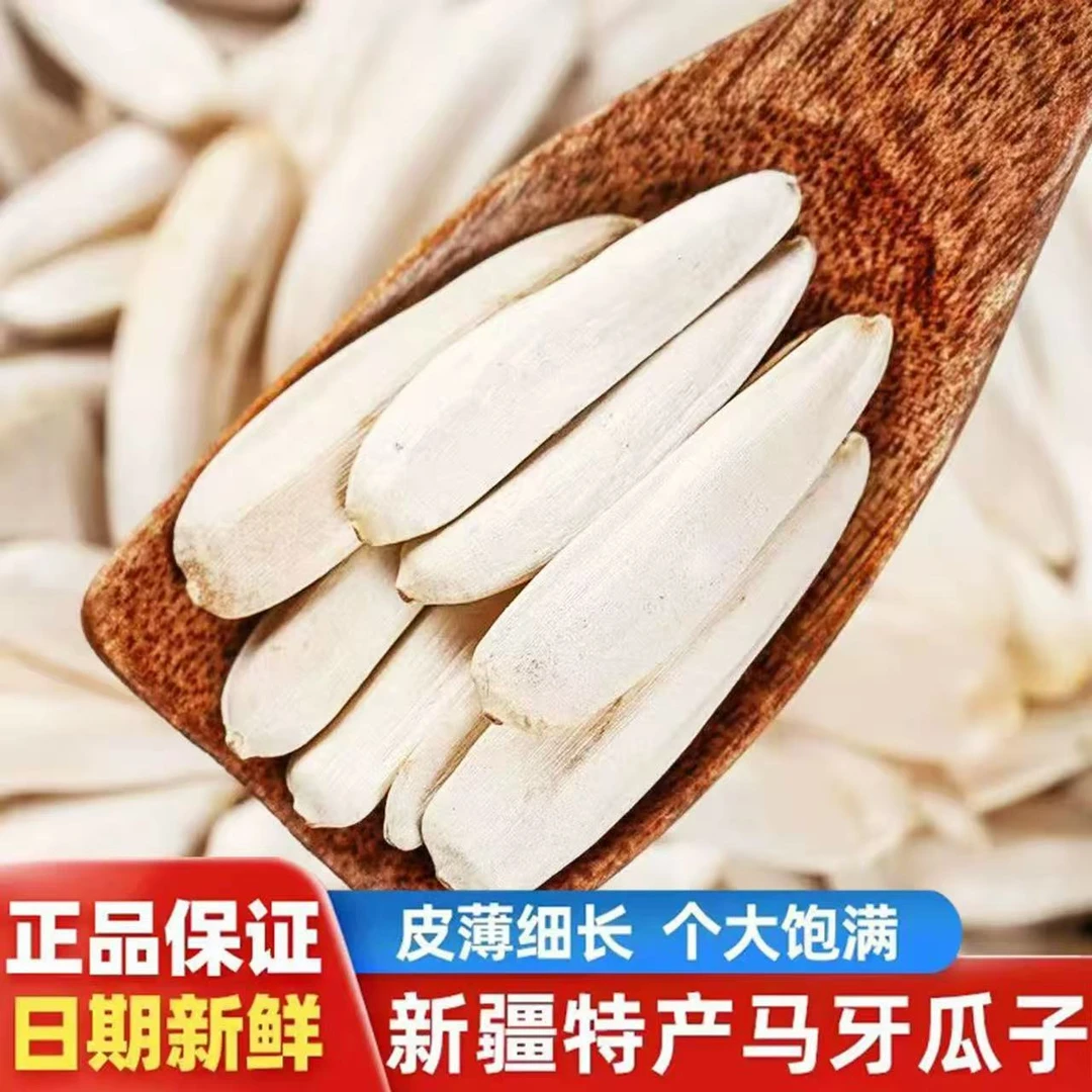 新疆原产地直发【新鲜采摘】马牙瓜子牙签瓜子特产葵花粒年货零食