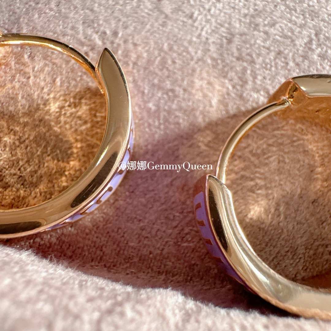 铜合金珐琅耳饰 娜娜GemmyQueen耳环GQ04908