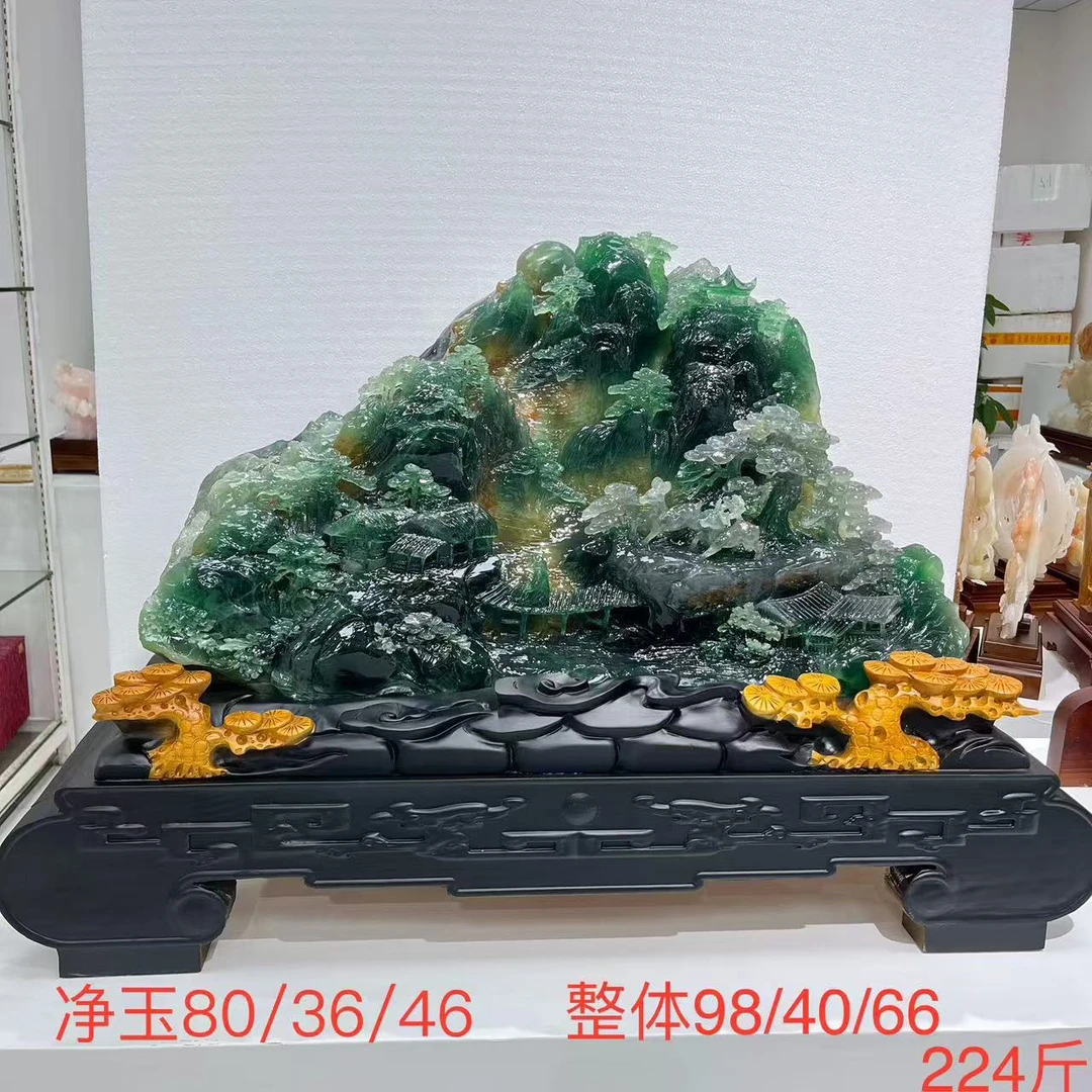家居摆件创意工艺品#付米链接#乔迁开业公司大号玄关办公室摆件