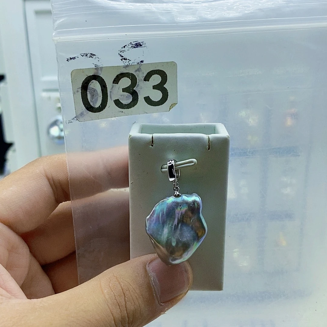合金淡水珍珠颈饰