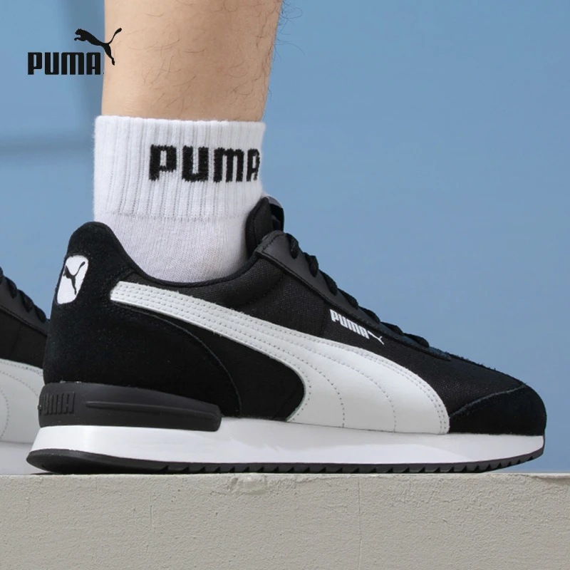 PUMA彪马正品休闲鞋男鞋女鞋情侣时尚低帮黑色轻便运动鞋397149