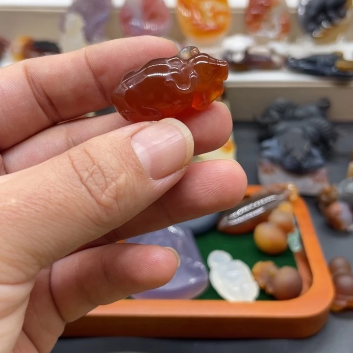 玛瑙/玉髓未镶嵌颈饰