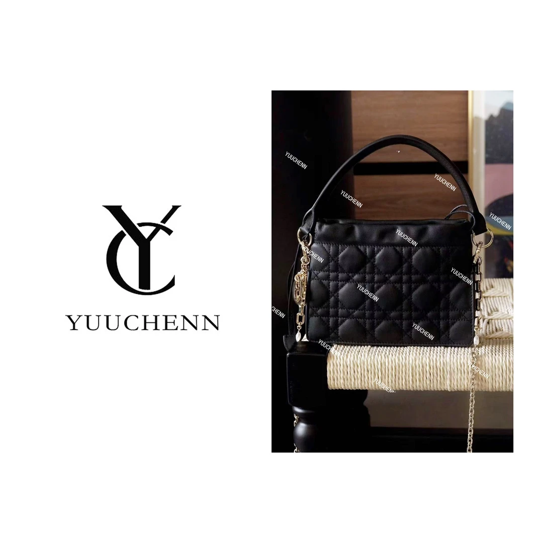 YUUCHENN/19cm原创设计高定真皮包 HH6065