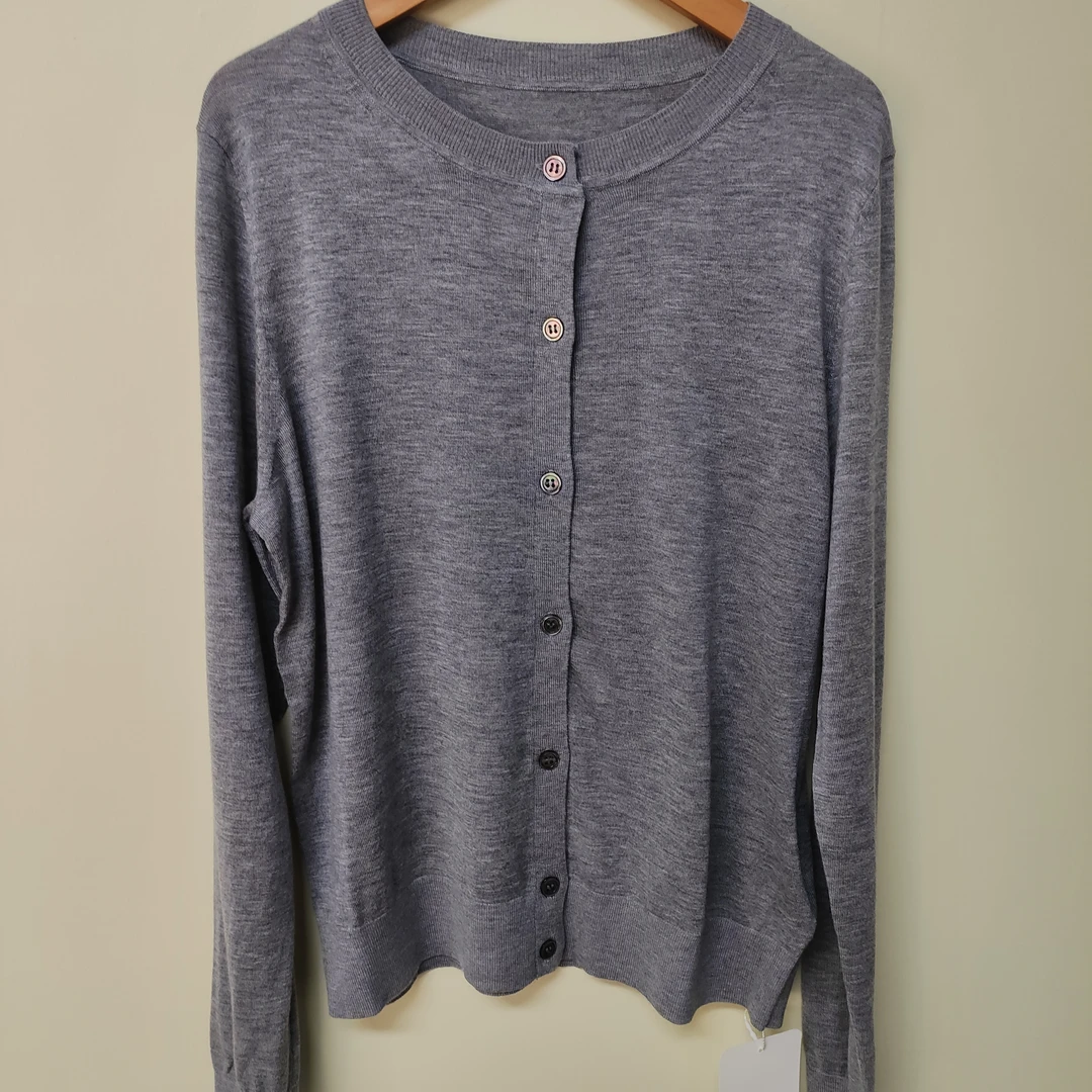 25年早春新款纯色开衫针织衫  (81108）【093-857】