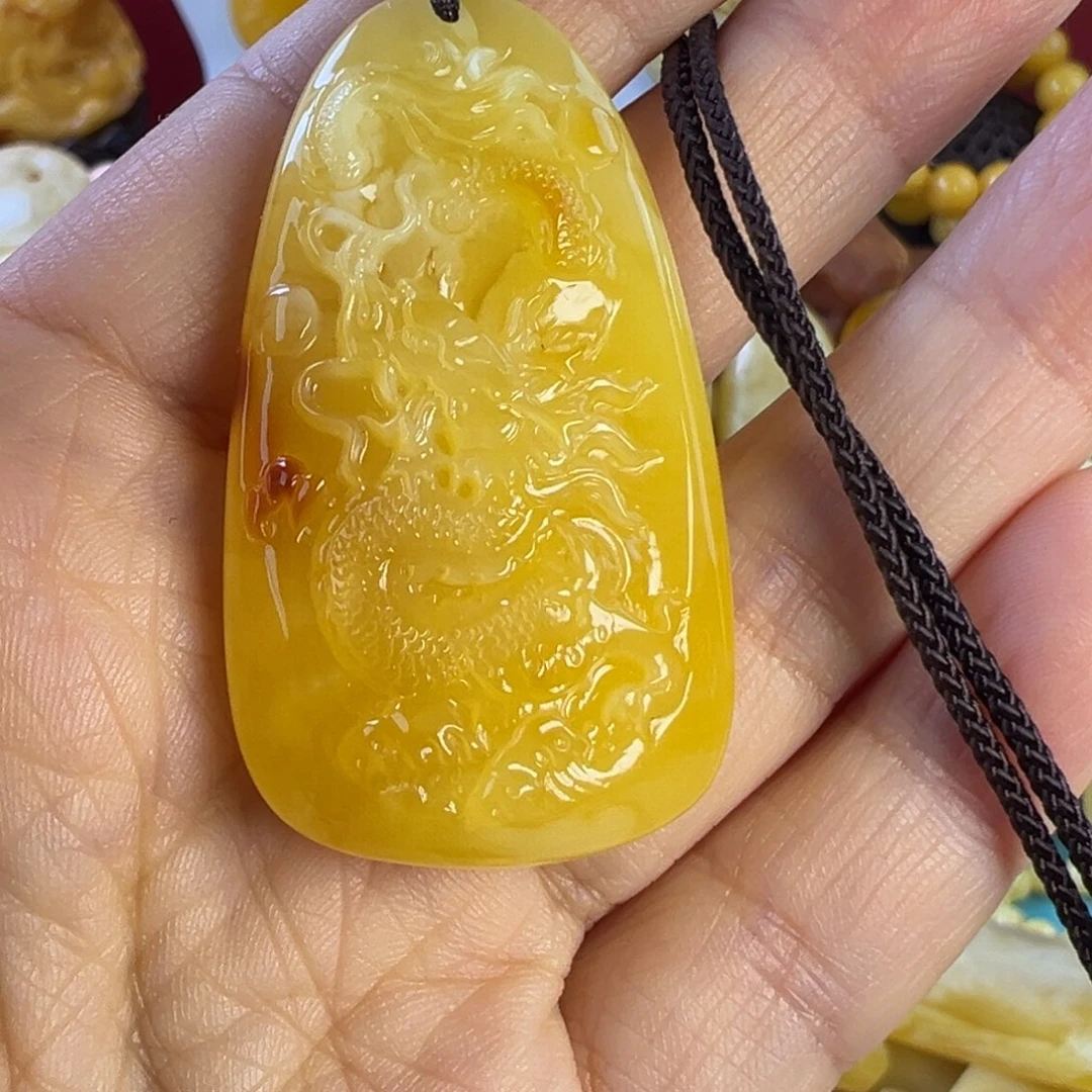 蜜蜡吊坠(赠链)未镶嵌