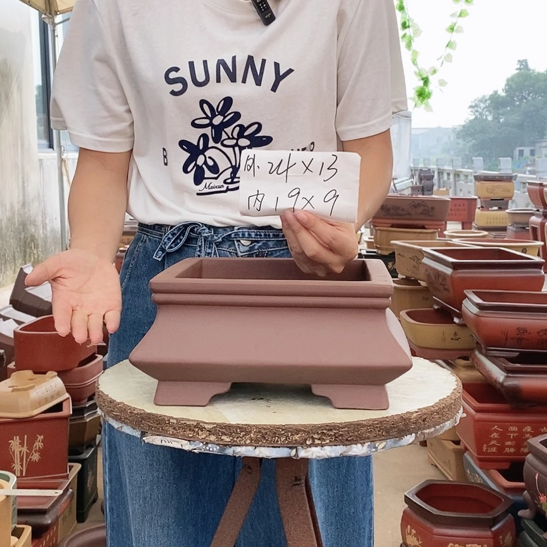 花盆段泥紫砂花盆