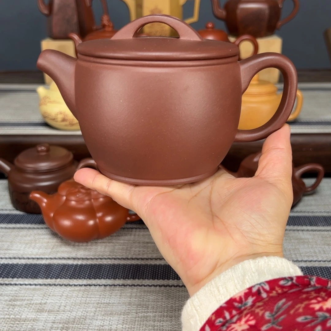 茶壶紫砂汉瓦500毫升