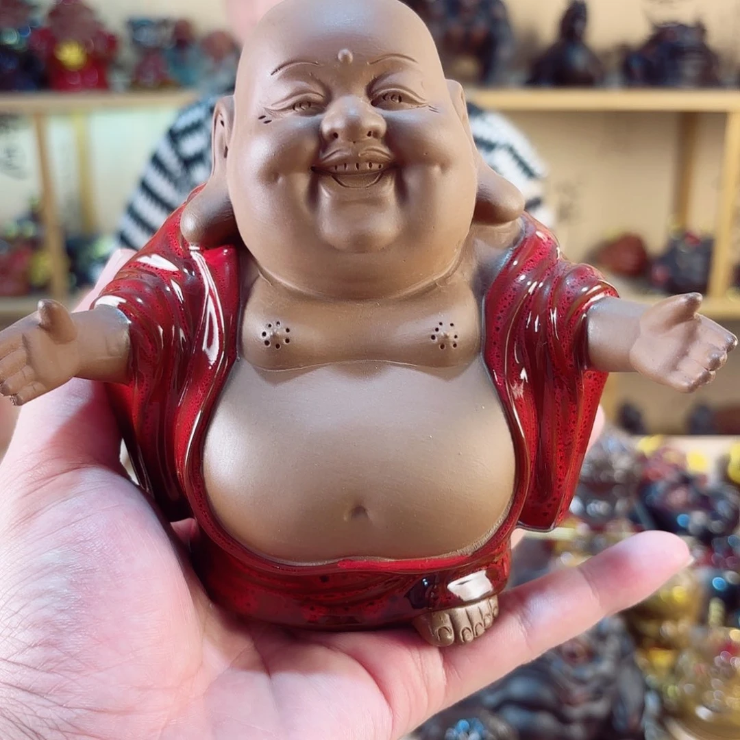 紫砂茶宠紫陶树脂茶宠摆件