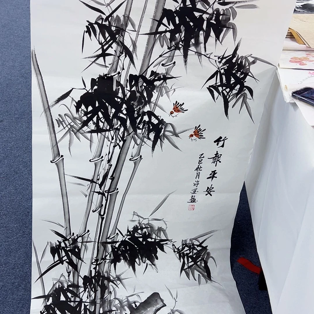 国画事事顺心如意万事如意