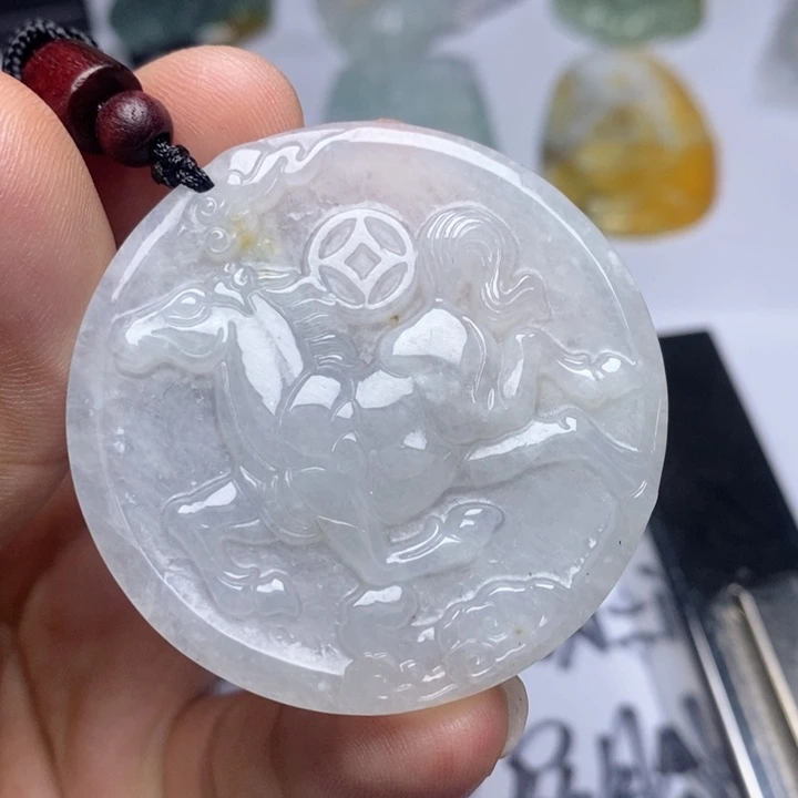 颈饰未镶嵌翡翠翡翠