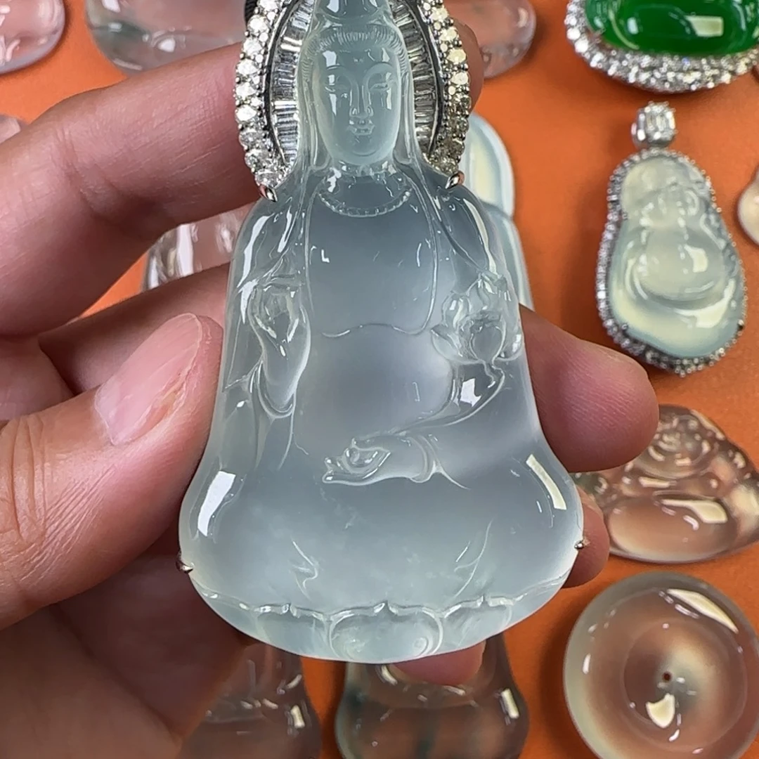 定制翡翠未镶嵌天然