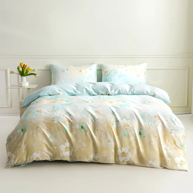 【黑总专享】皇冠落月系列莱赛尔纤维四件套