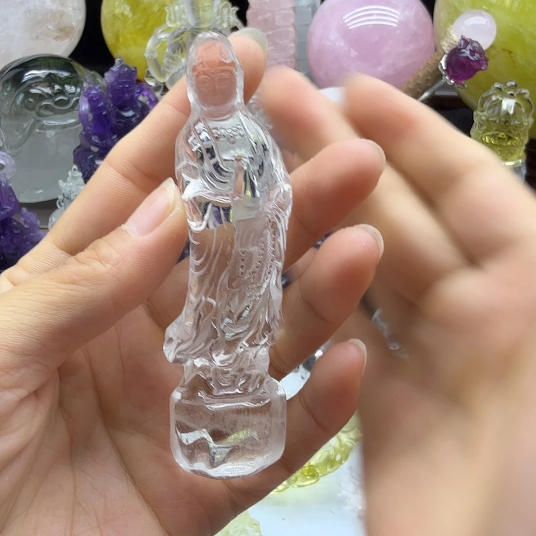 水晶摆件未镶嵌水晶张*悦
