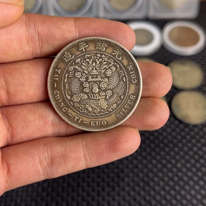 金属大头龙洋船洋工艺品