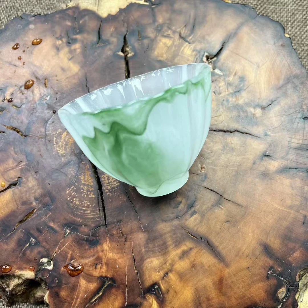 飘绿花口家用主人杯zh120