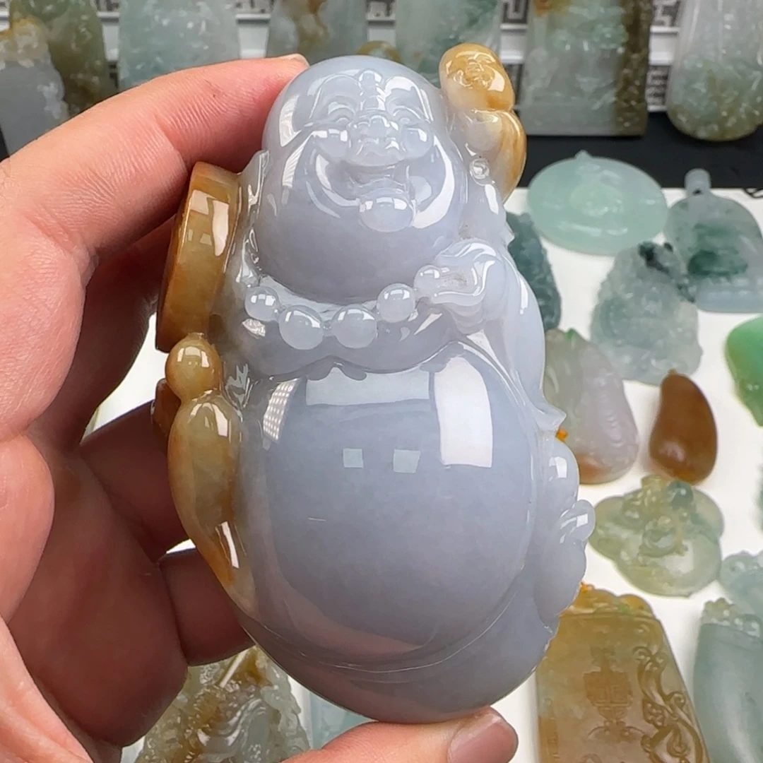 定制翡翠未镶嵌翡翠手玩件