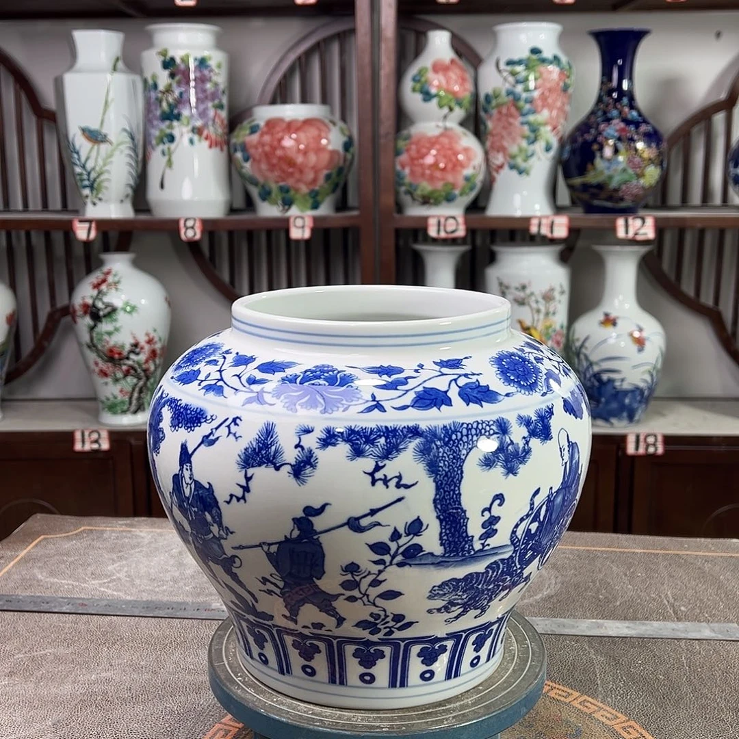 陶摆件景德镇陶瓷鬼谷