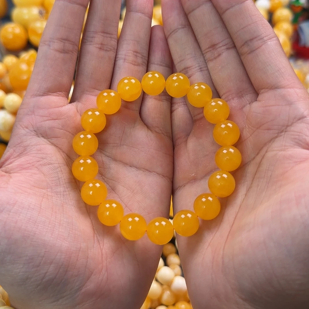 琥珀未镶嵌珠宝奇石12mm同料