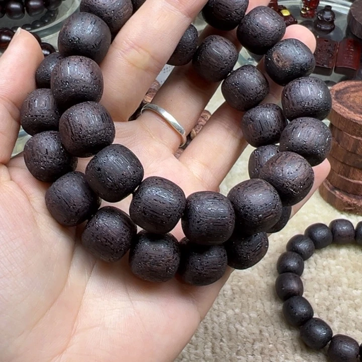 藤类缅甸小叶降真香13*14紫罗兰绿油