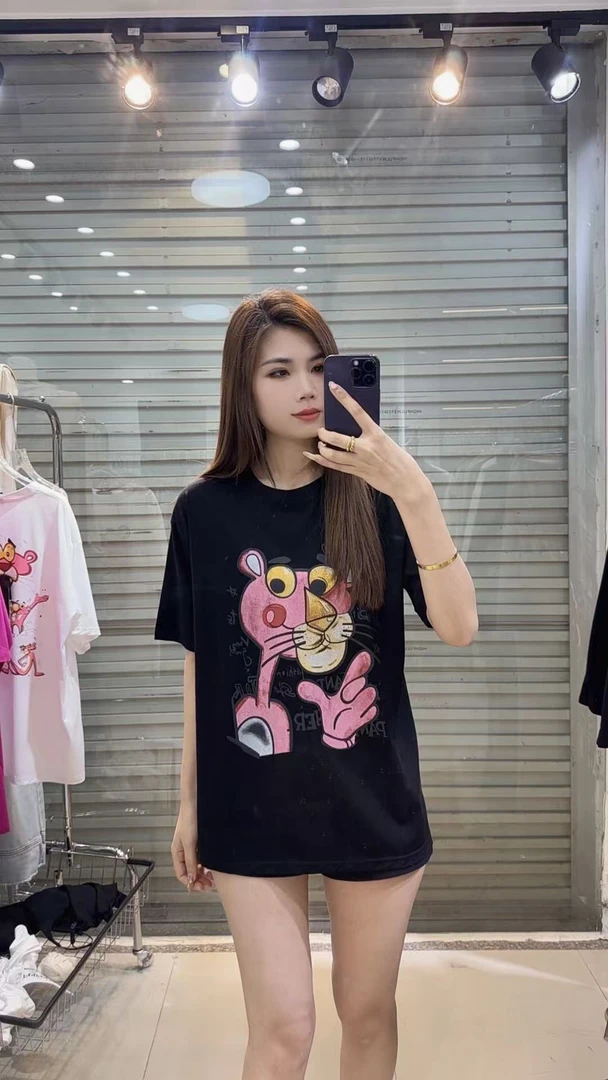 布阁服饰春款豹豹大T