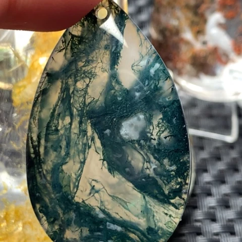 水晶颈饰未镶嵌烦*精