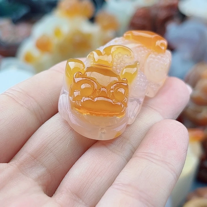 未镶嵌玛瑙手饰吊坠