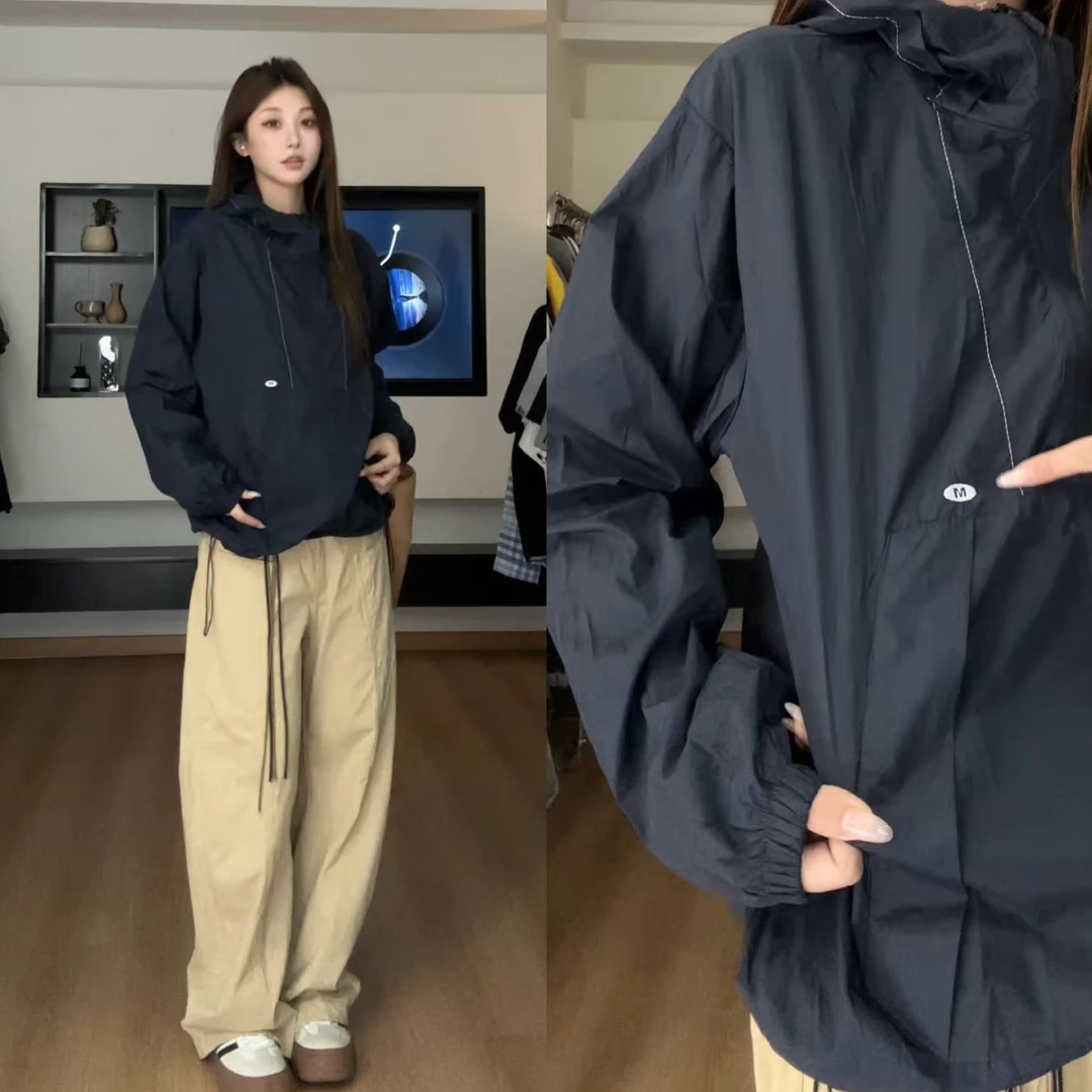 【慌慌】夏季户外薄款凉感防晒服夏季防紫外线连帽外套W9257