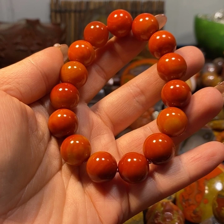 微***尘玛瑙/玉髓手链未镶嵌