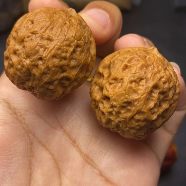 把件文玩核桃40尺蛇皮元宝