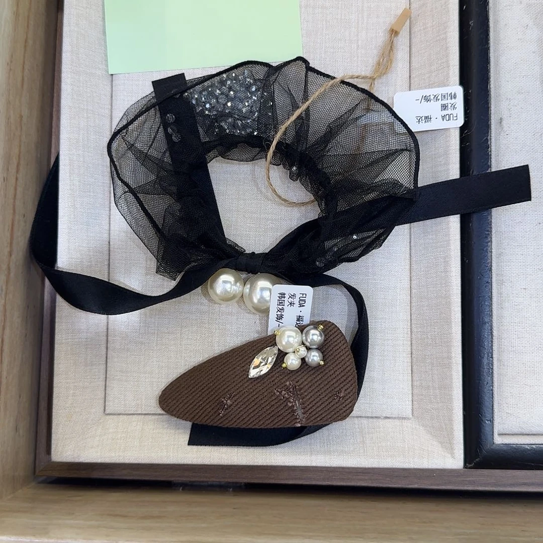 皮质铁合金发夹发夹