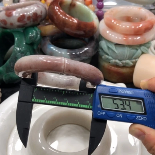 未镶嵌石英质玉珠宝半成品34