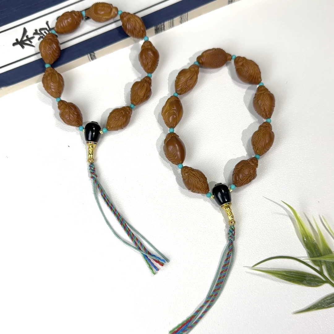 【铭记珠宝】橄榄核手持25-DM220H344【多样性发一件】