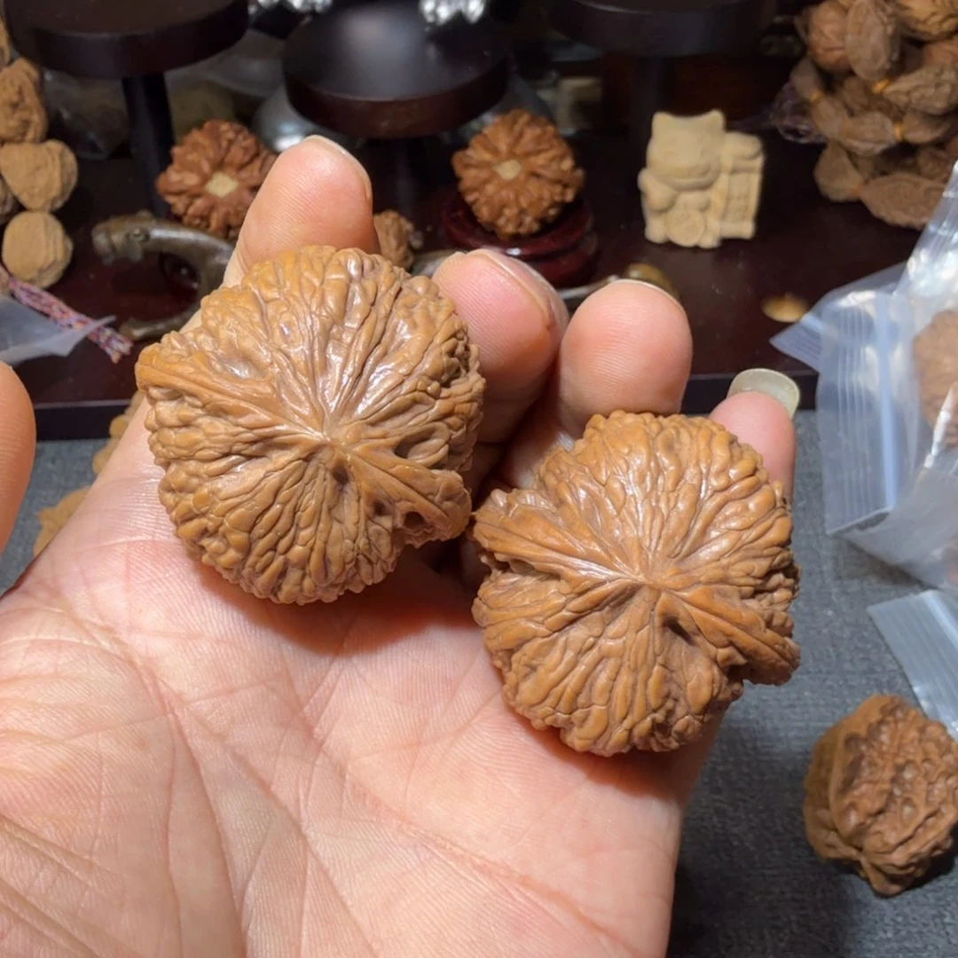 把件文玩核桃泥鳅背42