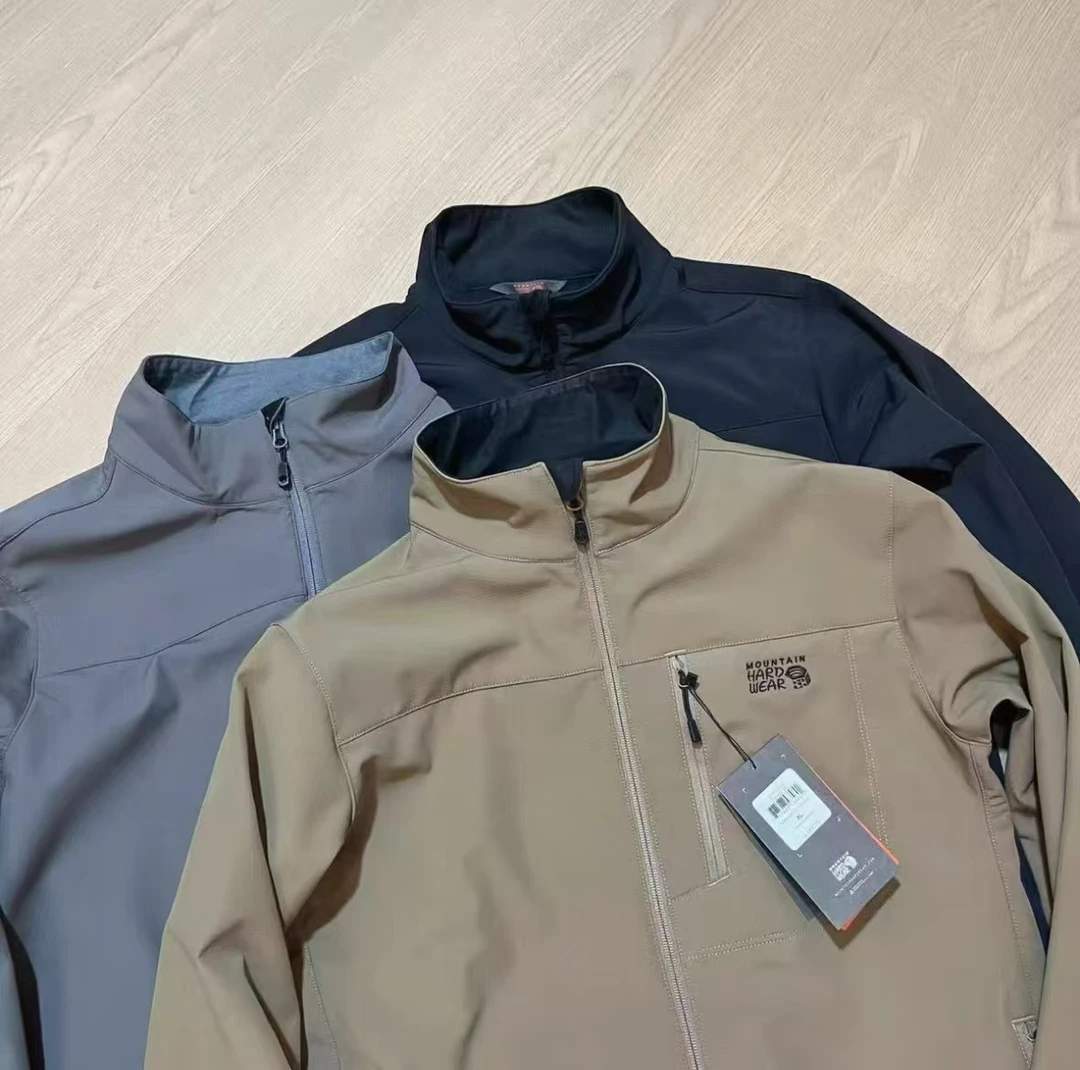 Mountain Hardwear山浩软壳保暖绒面防水挡风冲锋衣