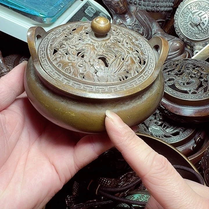 铜器摆件收收藏藏