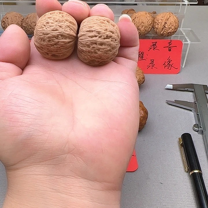 老***️核桃铁锤妹妹文玩核桃