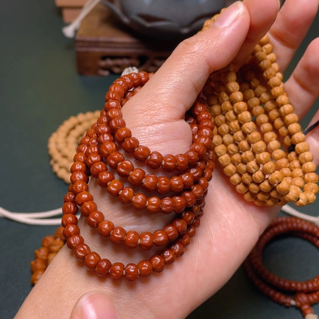 柏香籽/百香籽吊坠金豆