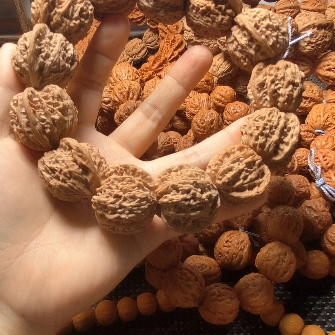 文玩核桃吊坠愿****头岐山