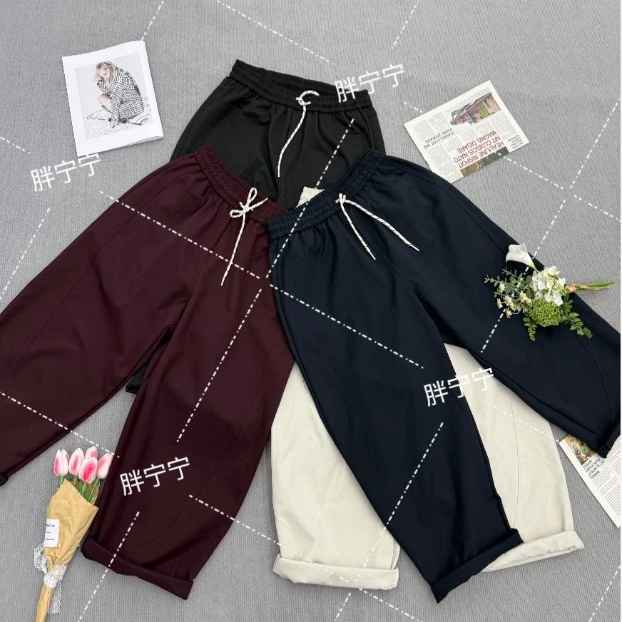 “超有型”藏肉遮胯气球老爹裤（裤长90左右）