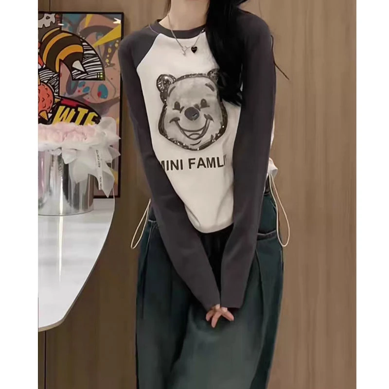 T恤长袖标准短袖排汗设计感秋冬长款复古休闲打底衫ins百搭