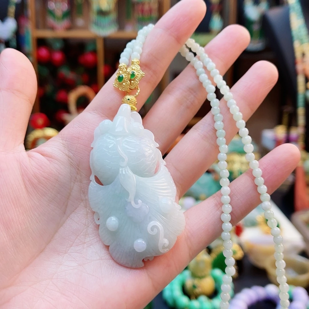 翡翠合金颈饰48小时鉴赏期