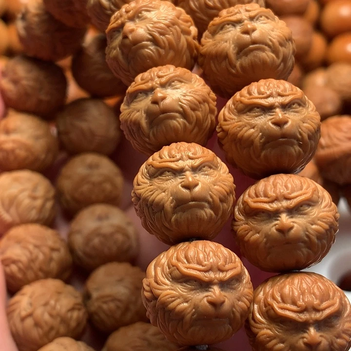 【闪购商品】猴头核桃手串走**北悟空