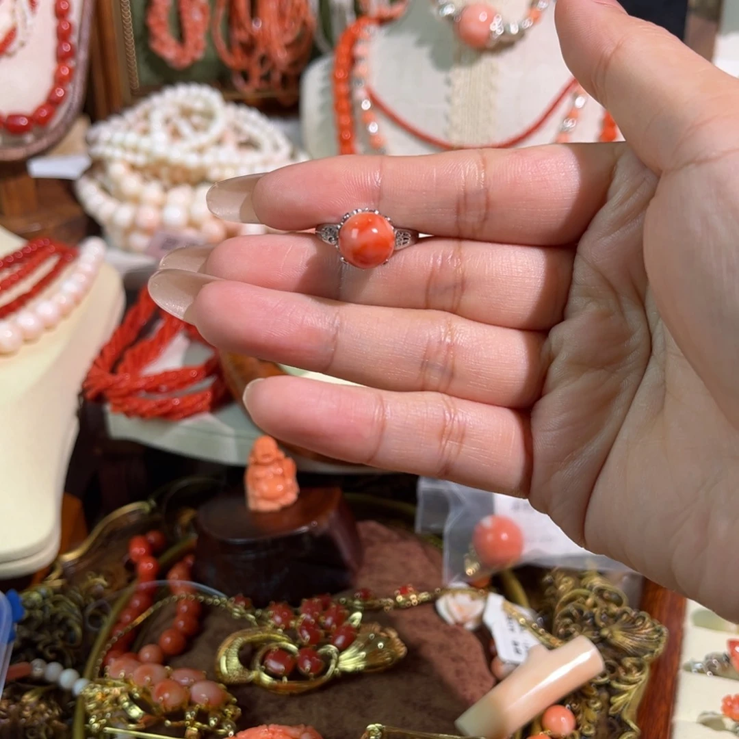 格***格非金属Mono粉戒指