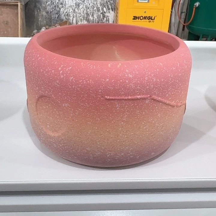 陶口14 高11 星座盆盆一个