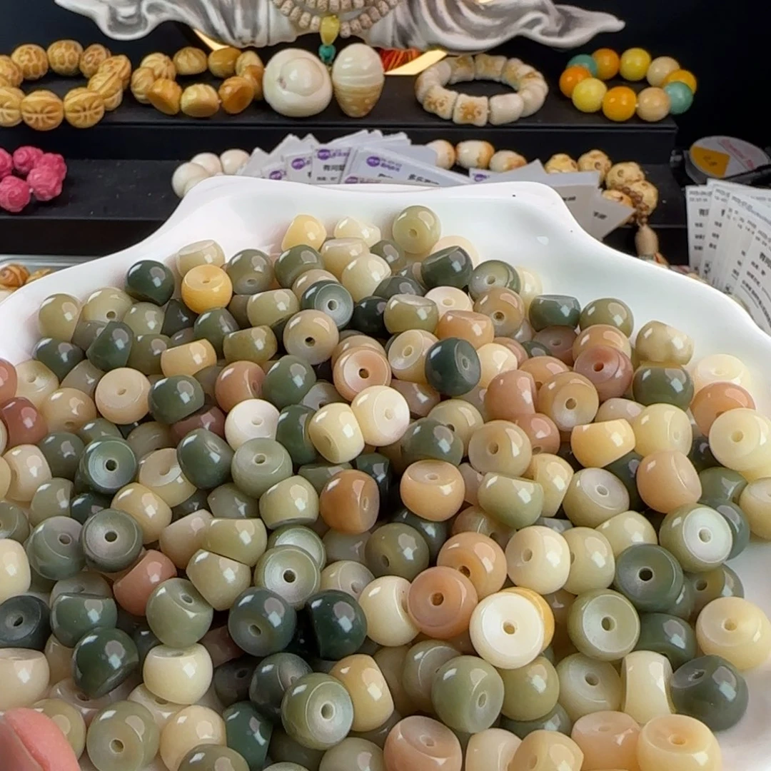 菩提根/象牙果手串卡12多宝胖蒜瓣30颗（2单多宠20颗）