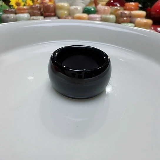 玛瑙/玉髓戒指未镶嵌雅**c