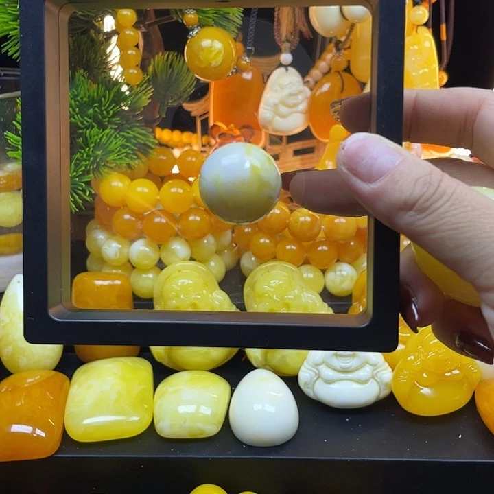 J***u非金属瓷白25珠子